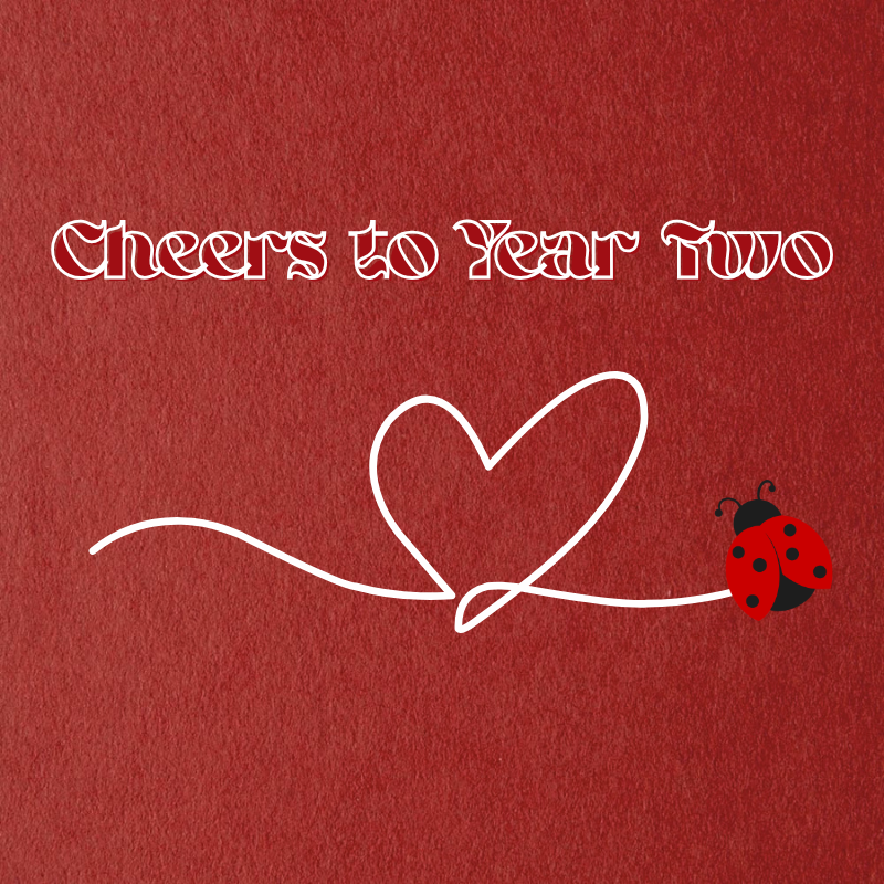 Red 1 Year Anniversary Scrapbook Template | 18 Pages Romantic Digital Gift