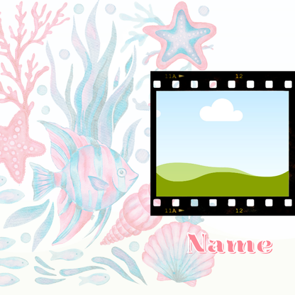 Pink Birthday Scrapbook Template | 24 Pages Digital Memory Book