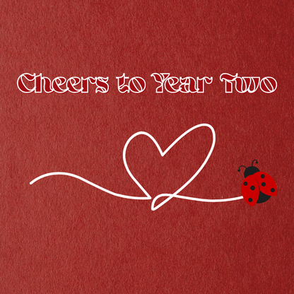Red 1 Year Anniversary Scrapbook Template | 18 Pages Romantic Digital Gift