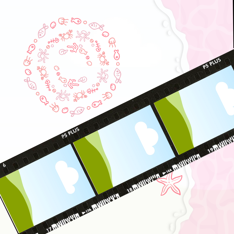 Pink Birthday Scrapbook Template | 24 Pages Digital Memory Book