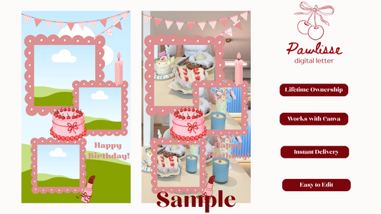 Birthday Instagram Story Template