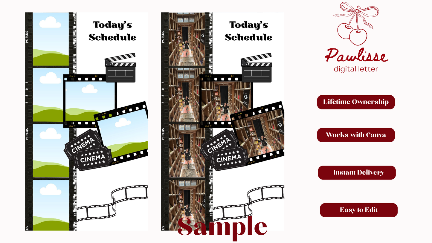 Film Instagram Story Template