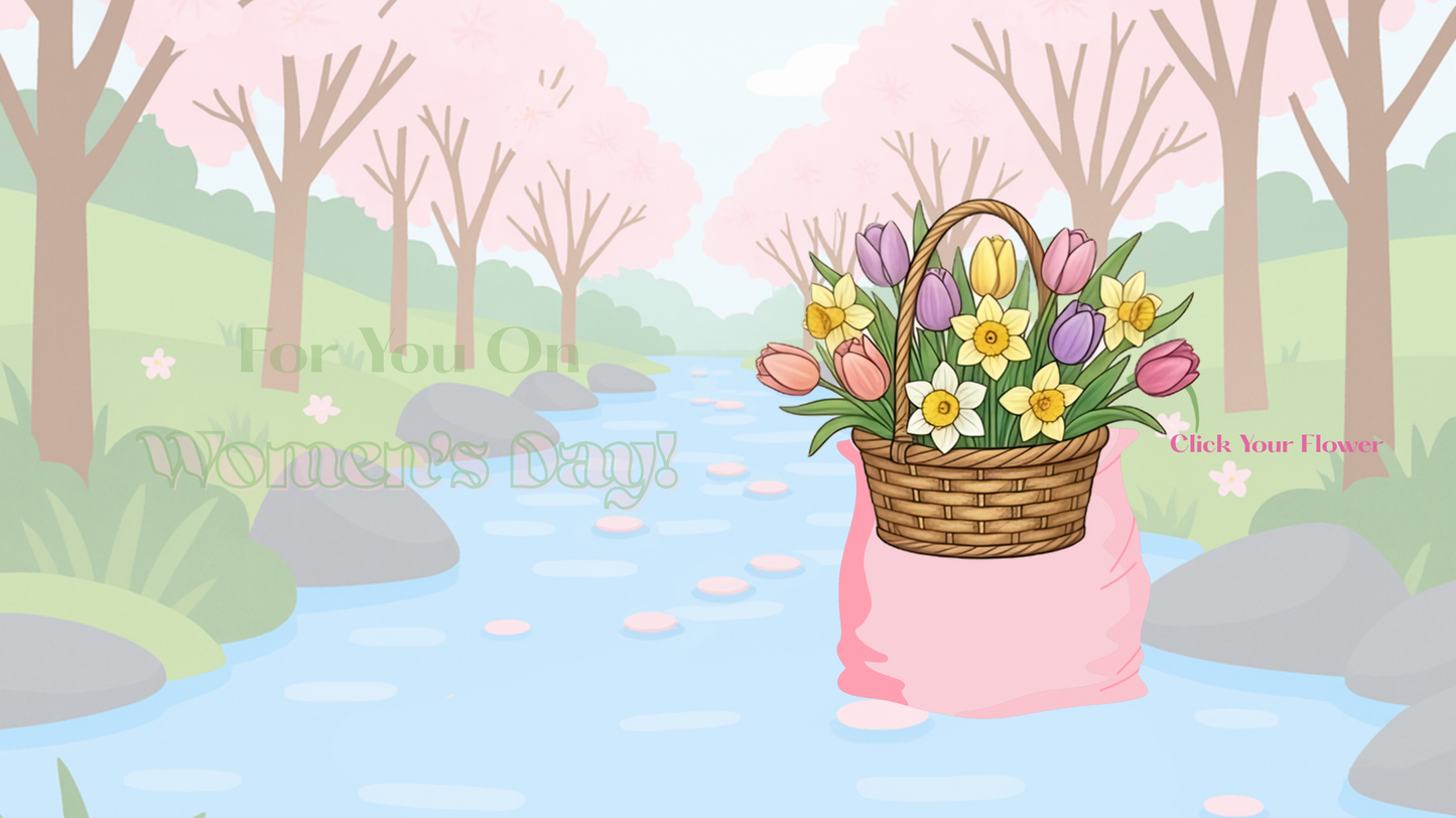 Women’s Day Nature Website Template