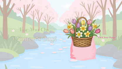 Women’s Day Nature Website Template
