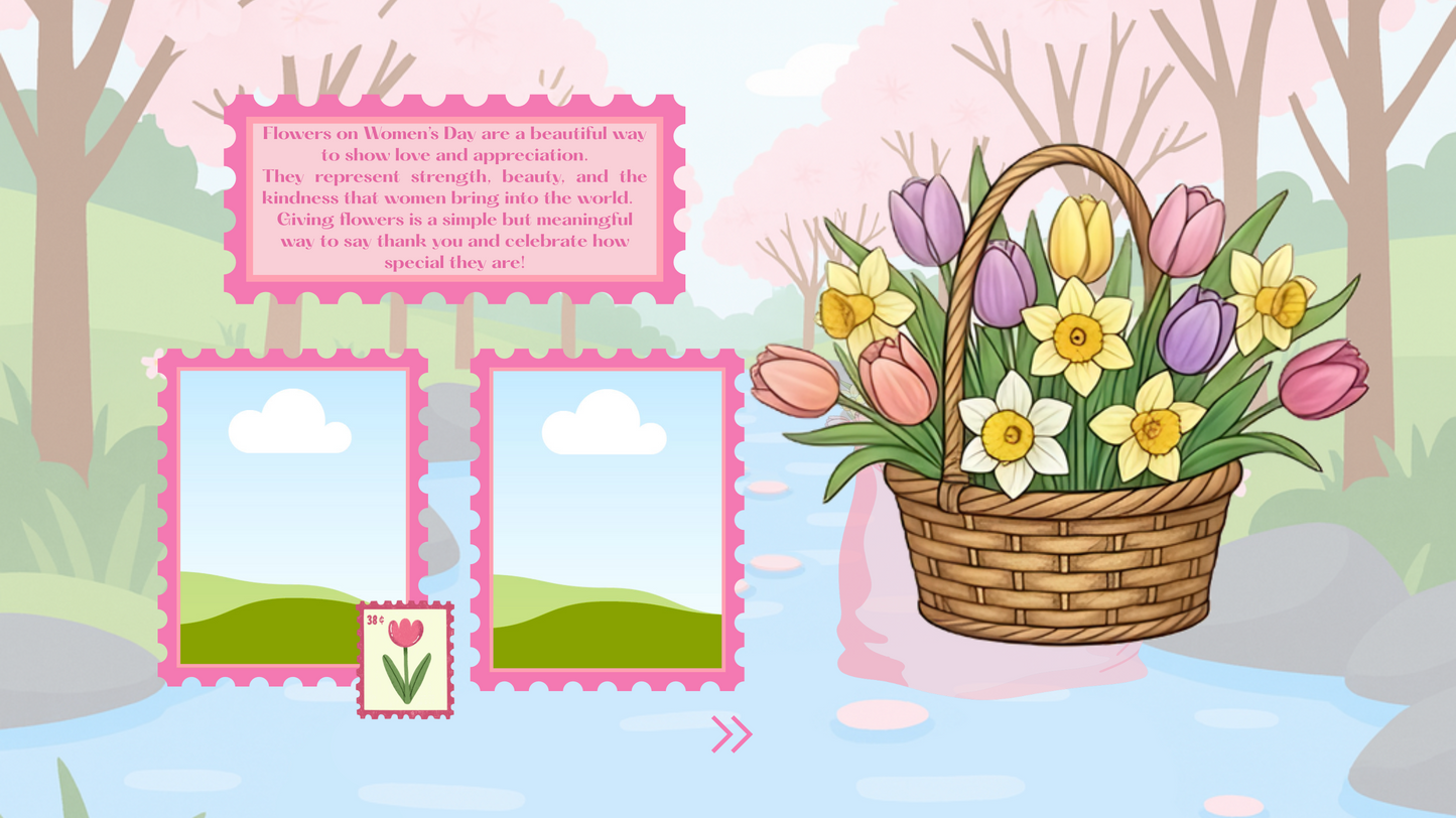 Women’s Day Nature Website Template