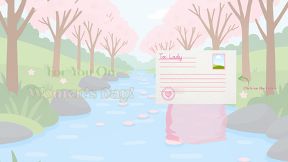 Women’s Day Nature Website Template