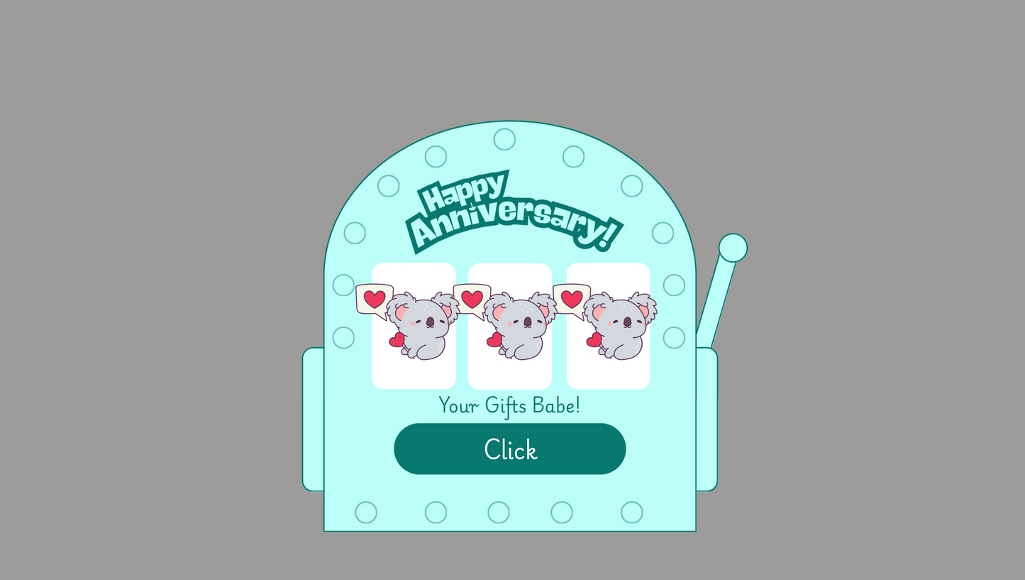 Slot Machine Long Distance Gray Website Template