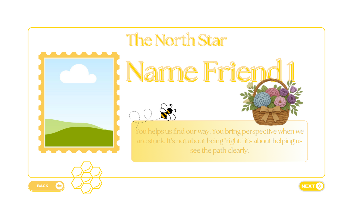 Bee Friendship Website Template