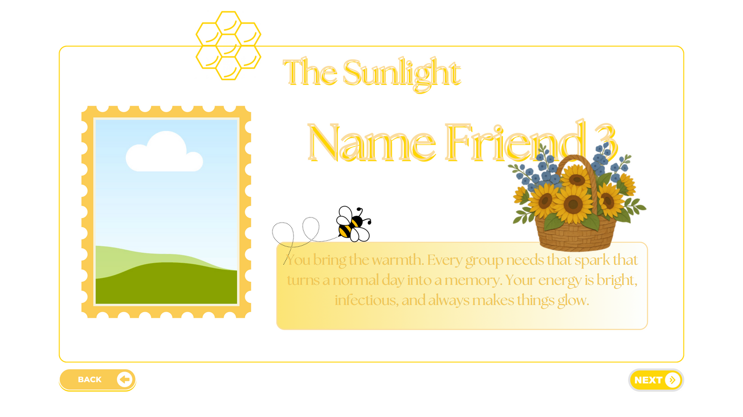 Bee Friendship Website Template