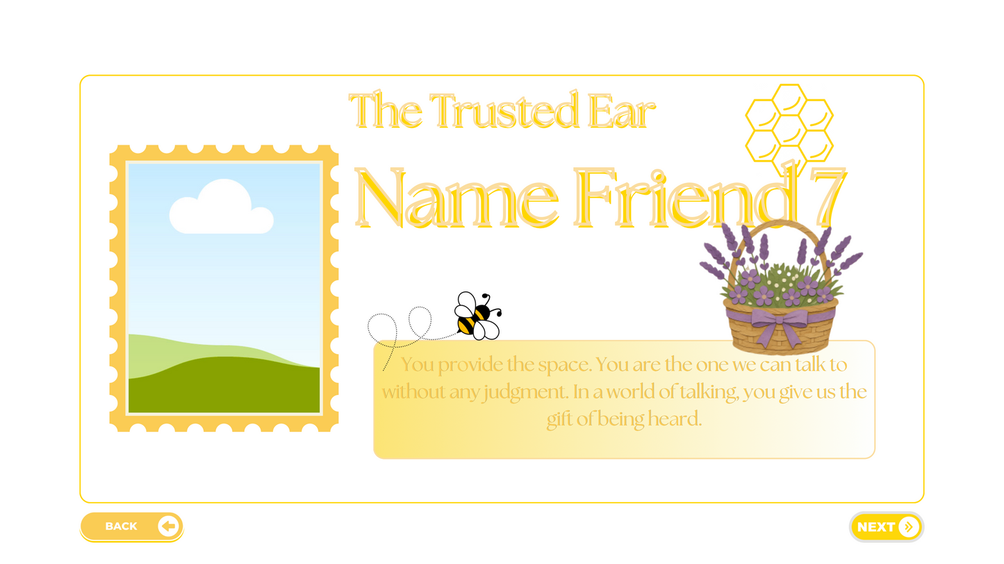 Bee Friendship Website Template