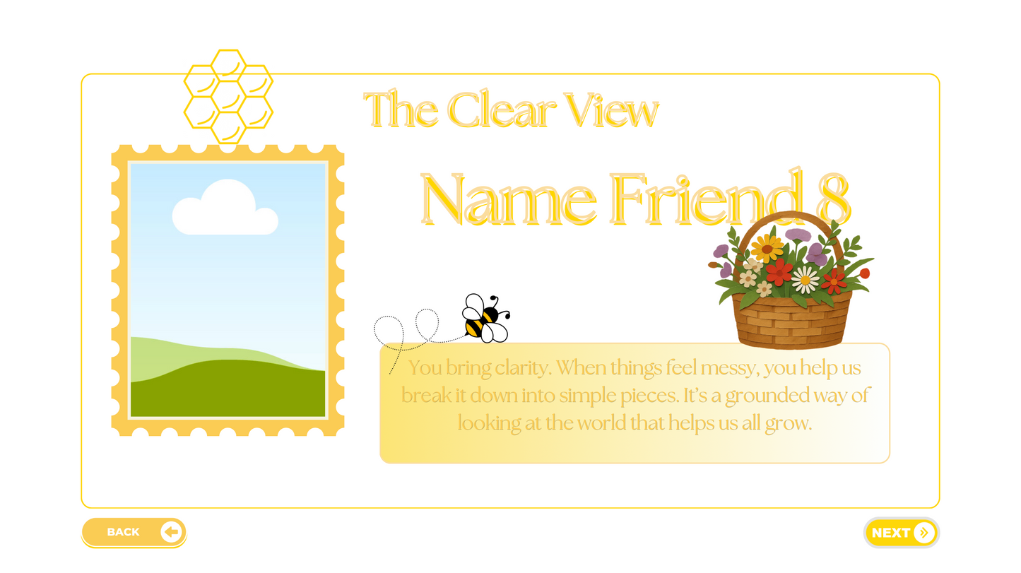 Bee Friendship Website Template